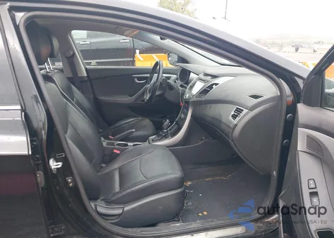 2016 Hyundai Elantra Limited from USA, damaged, VIN KMHDH4AE8GU626406